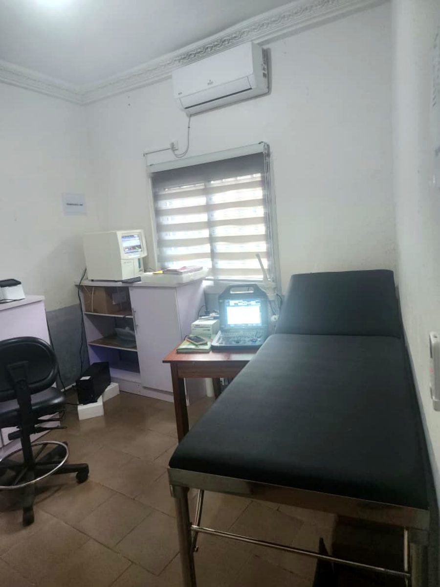 Ultrasound examination room